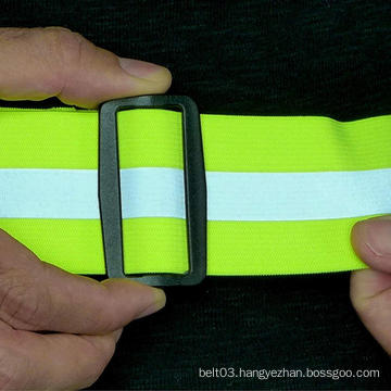 Elastic Belt With Reflective Straps for Running Walking